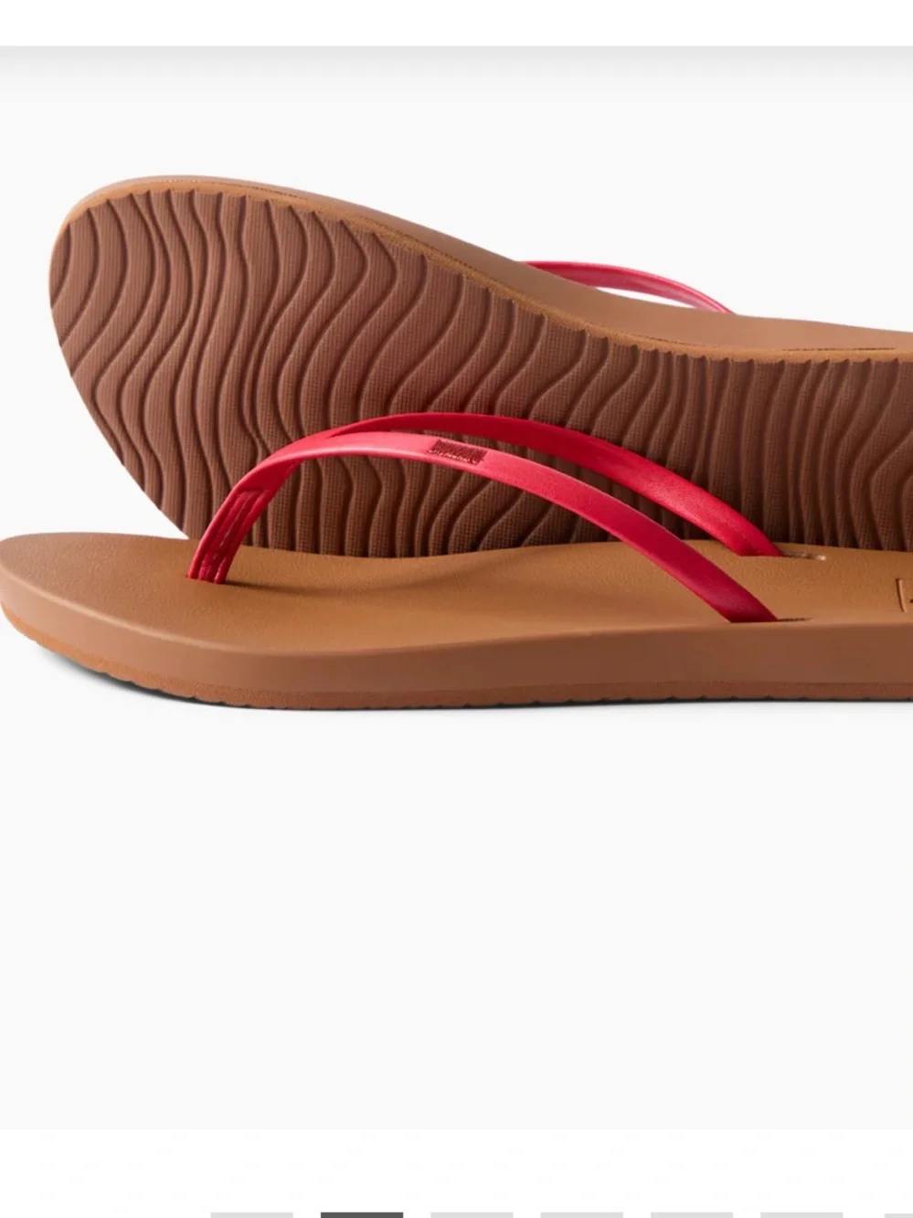 Reef Women’s Hibiscus Red Flip Flop Sandals